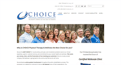 Desktop Screenshot of choiceptc.com