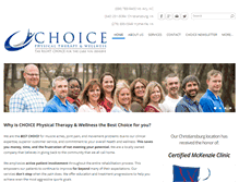 Tablet Screenshot of choiceptc.com